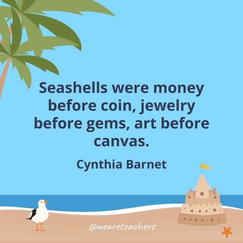 Seashells were money before coin, jewelry before gems, art before canvas.
