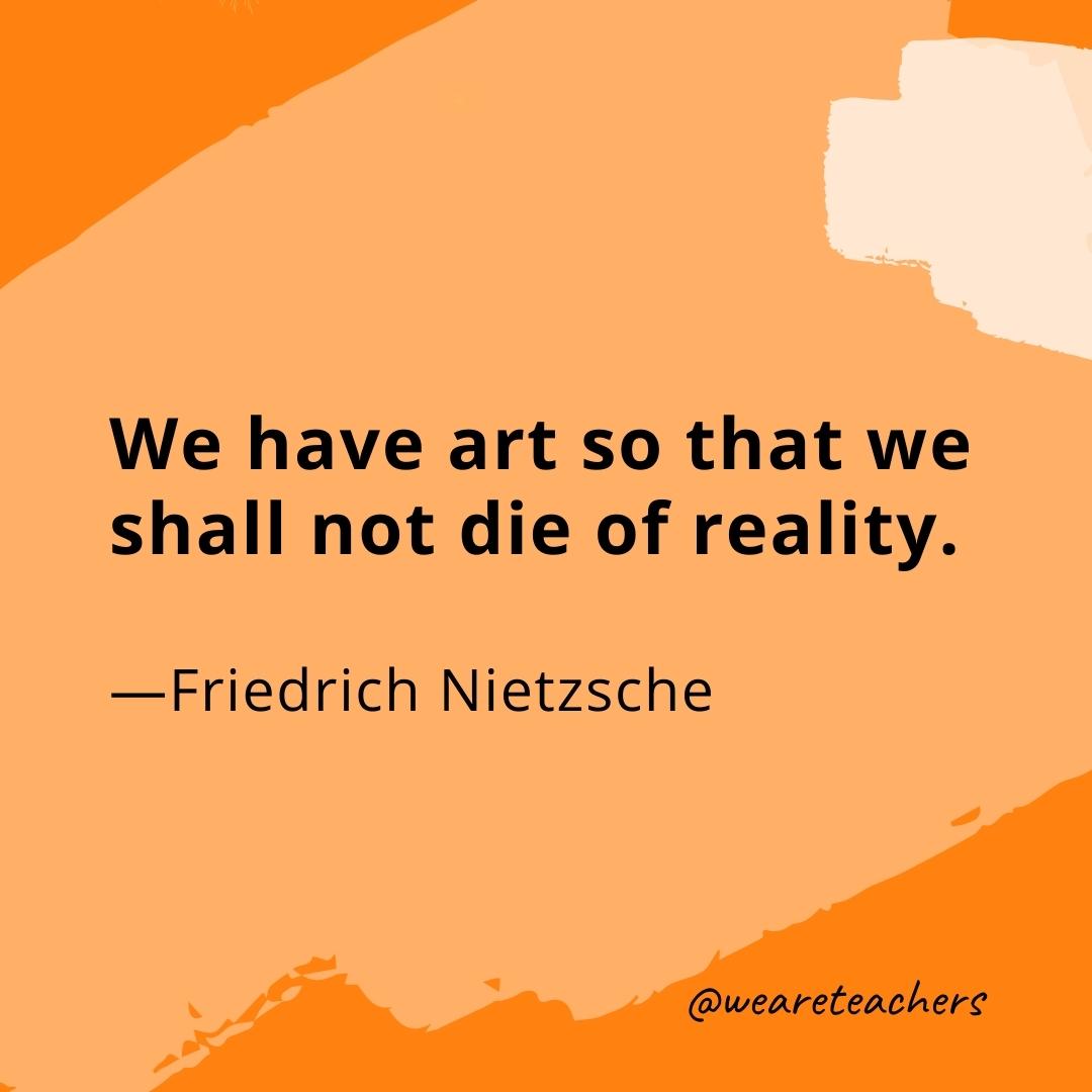 - quotes about art