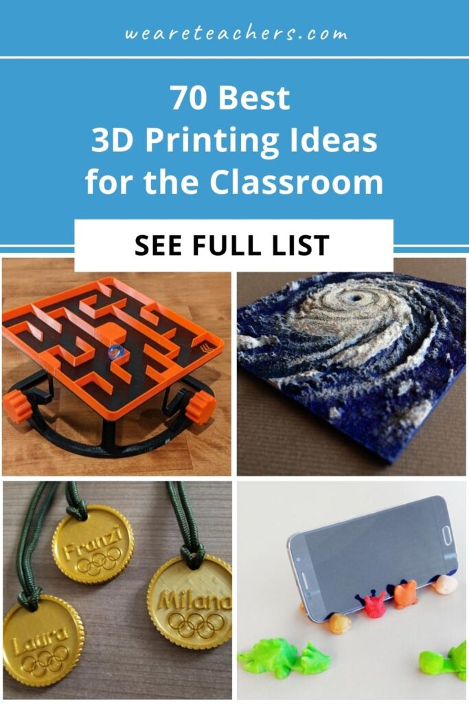 Are you ready to take your 3D printing ideas to the next level? Check out these fun activities to try in or out of the classroom!