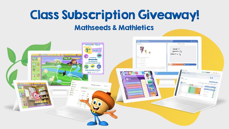 Class Subscription Giveaway! Mathseeds Mathletics