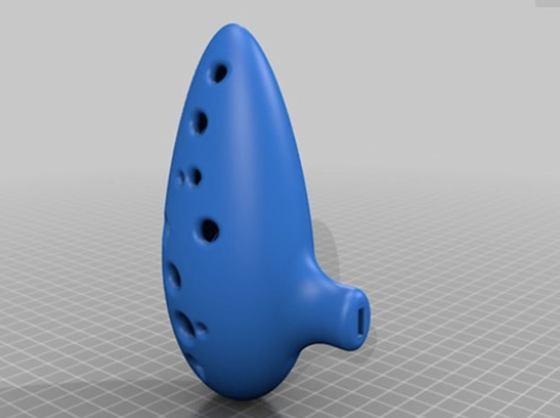 Blue ocarina device