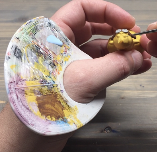 Miniature paint palette