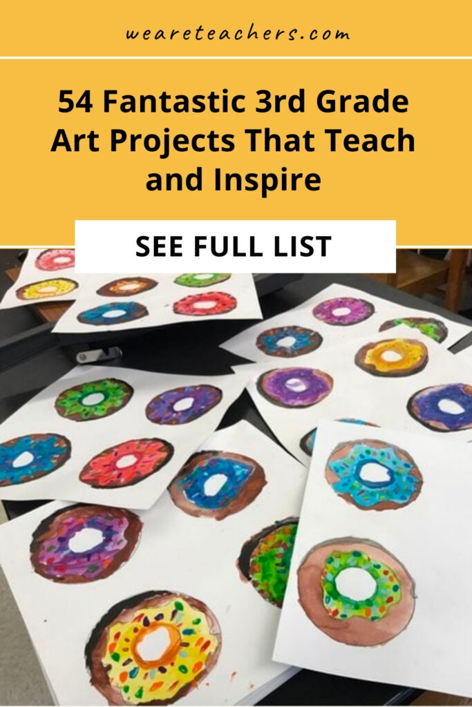Teach your 3rd grade art students about famous artists and help them develop their creative skills with these clever projects.