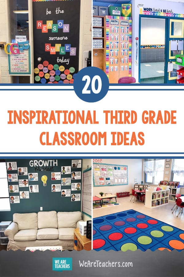 20 Inspirational Third Grade Classroom Ideas
