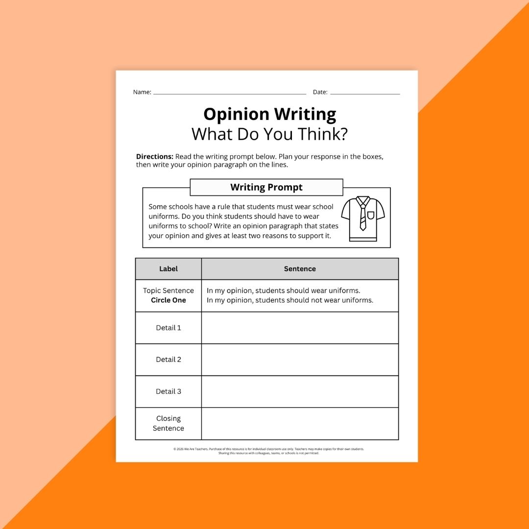 Image of an activity from the Moving Up Worksheet & Activity Bundle: Third Grade.
