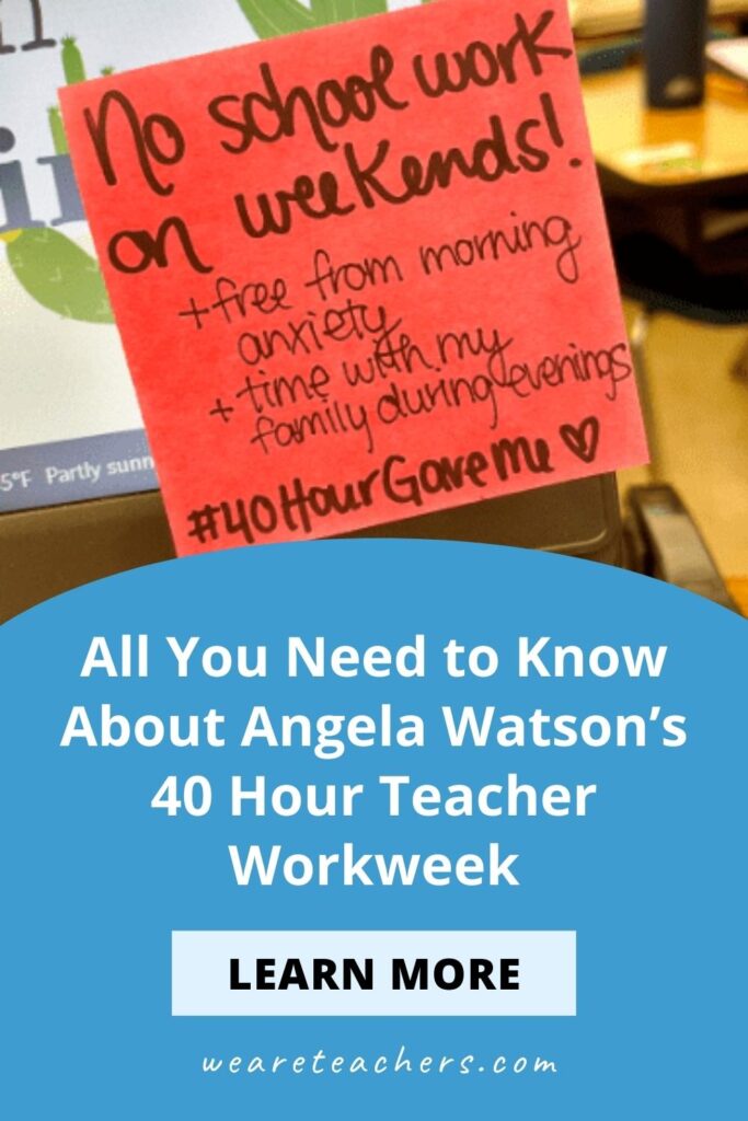 Everything You Need To Know About Angela Watson's 40 Hour Teacher Workweek