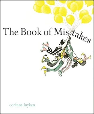 Book cover for The Book of Mistakes as an example of social skills books for kids