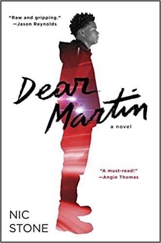 Book cover for Dear Martin as an example of social justice books for kids