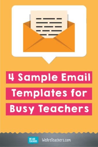 Teacher Weekly Email Example Sample Email Templates for Busy Teachers - WeAreTeachers