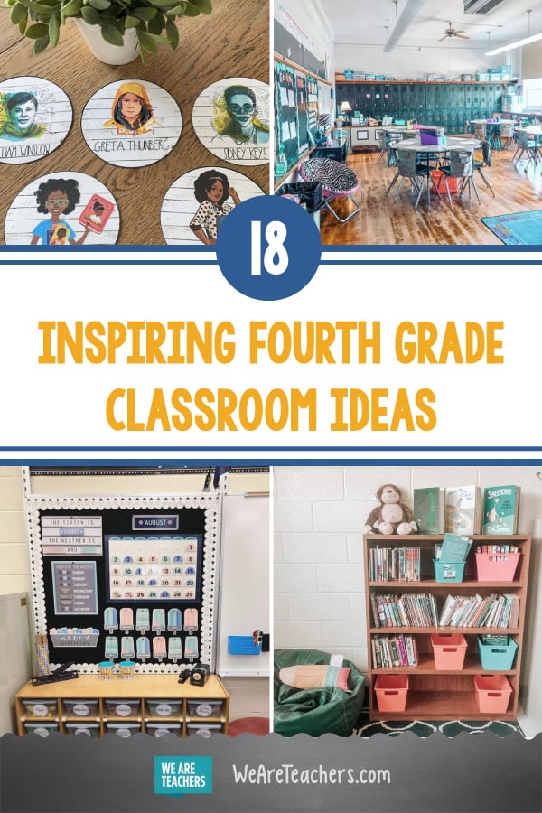 18 Fresh & Fun Fourth Grade Classroom Ideas