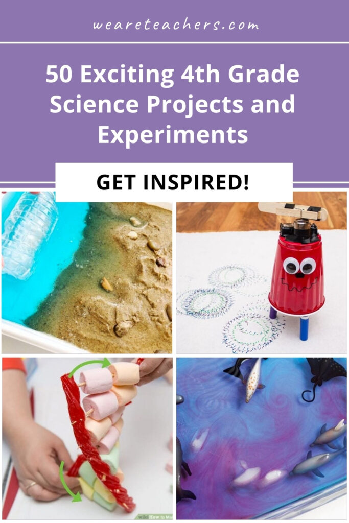 Whether you need 4th grade science fair project ideas or are a teacher looking for engaging experiments for the classroom, find them here!
