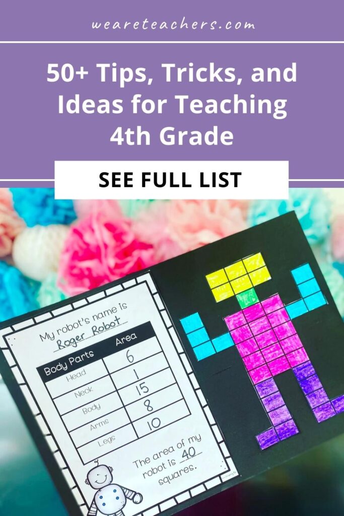 This master list of tips and lessons for teaching 4th grade will help veterans and newbies alike sail through the year.