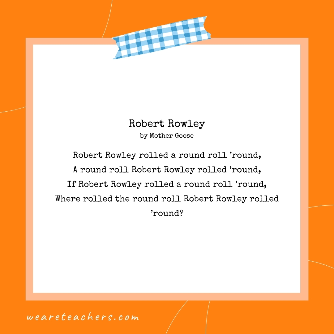 Robert Rowley by Mother Goose