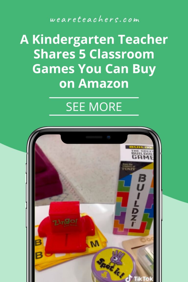 Add This TikTok Teacher's Amazon Classroom Games to Cart Now