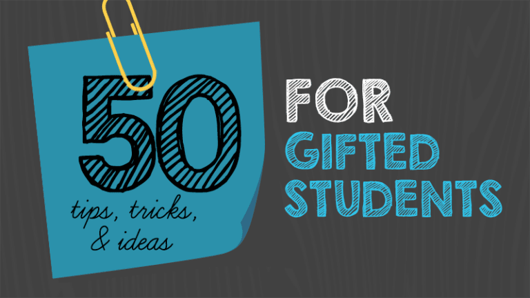 50 Ideas for Teaching Gifted Students