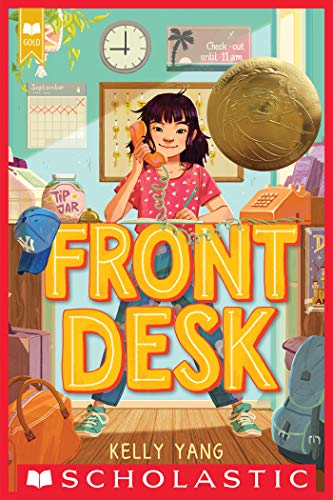 The book cover for 'Front Desk' by Kelly Yang