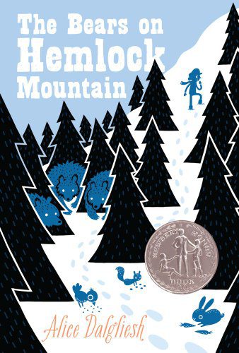The book cover for 'The Bears on Hemlock Mountain'