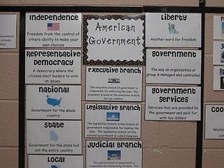 Different papers explaining American government 