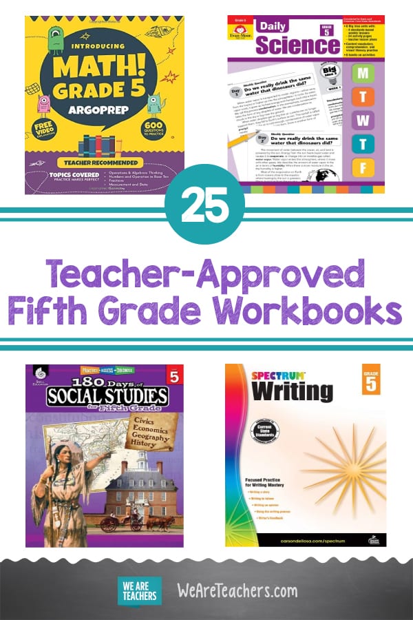 25 Teacher-Approved Fifth Grade Workbooks