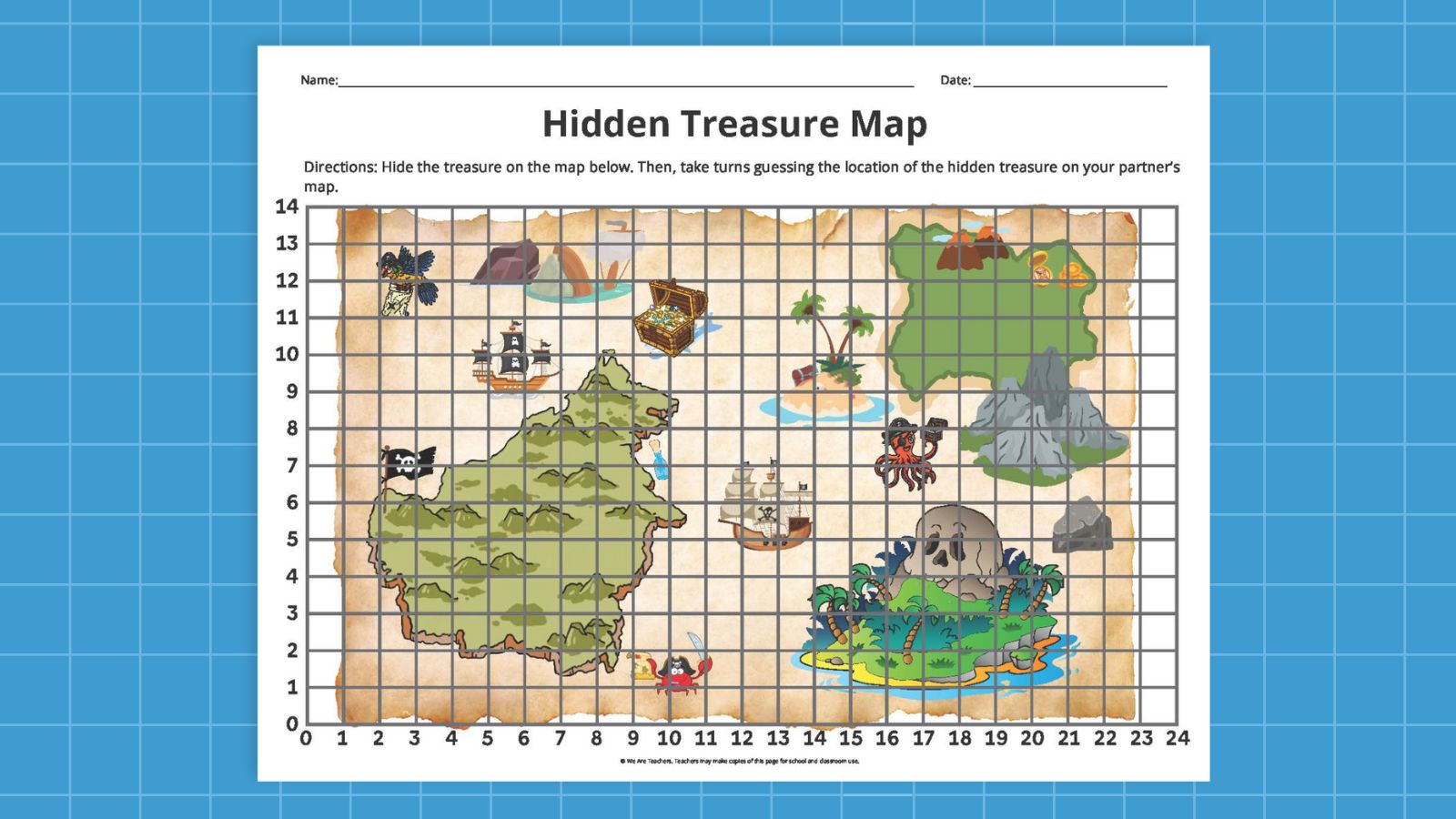Map Skills Worksheets Free Printable Bundle July 2024