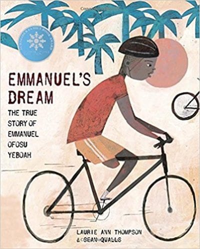 Book cover for Emmanuel's Dream: The True Story of Emmanuel Ofosu Yeboah