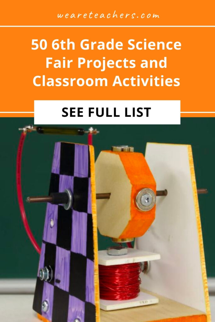 This roundup includes interesting 6th grade science fair projects, as well as classroom demos and hands-on science activities to try.