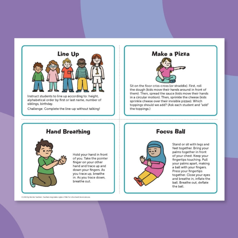 Brain Break Cards 7