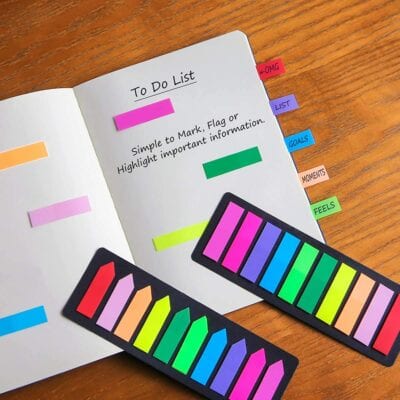 Thin sticky notes are versatile and fun!