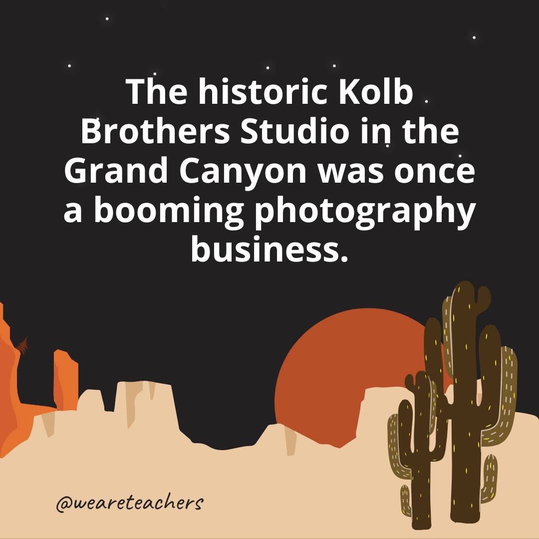 The historic Kolb Brothers Studio in the Grand Canyon was once a booming photography business.