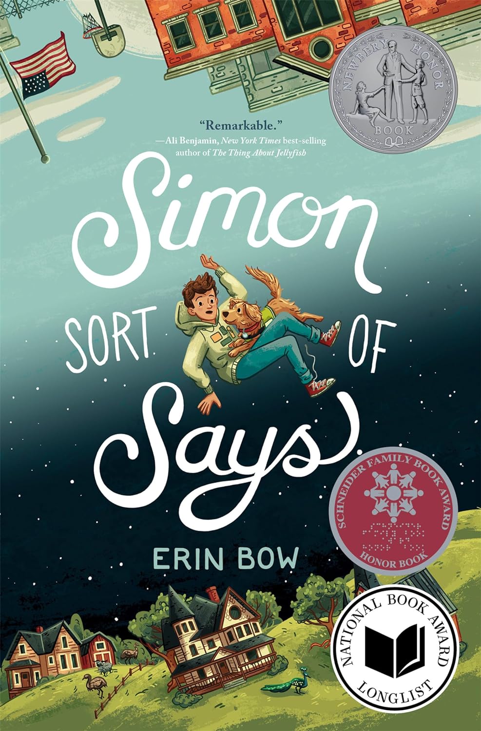 middle school books - Simon Sort of Says by Erin Bow