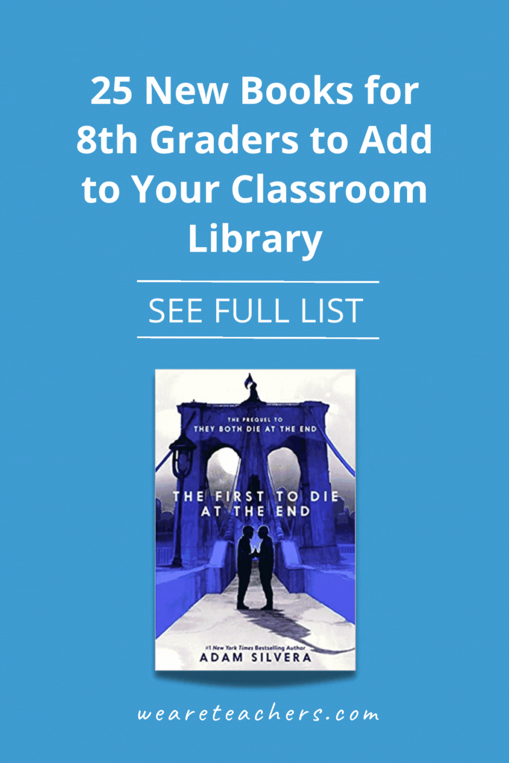 There's something for every reader in your class in this collection of books for 8th graders you're going to want in your classroom library.