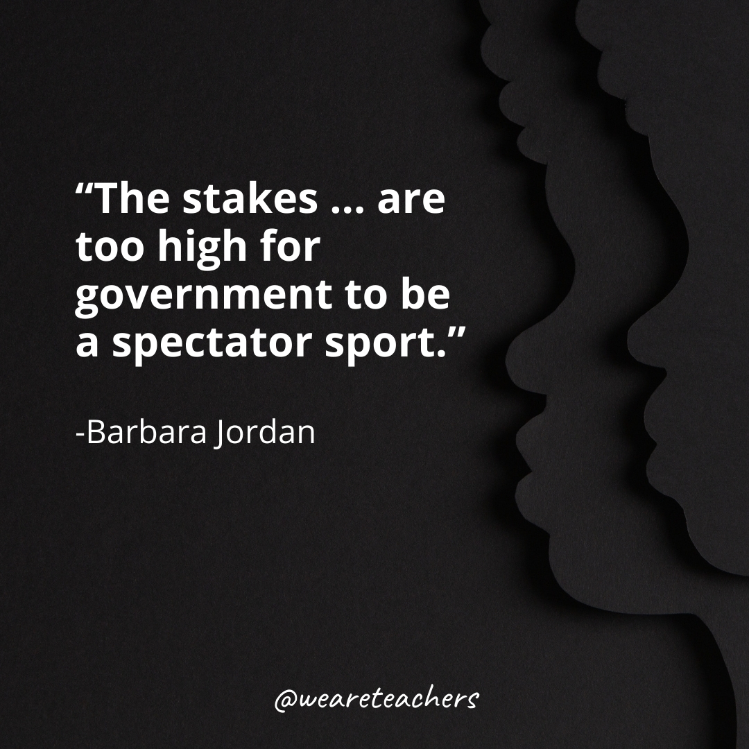 The stakes … are too high for government to be a spectator sport.