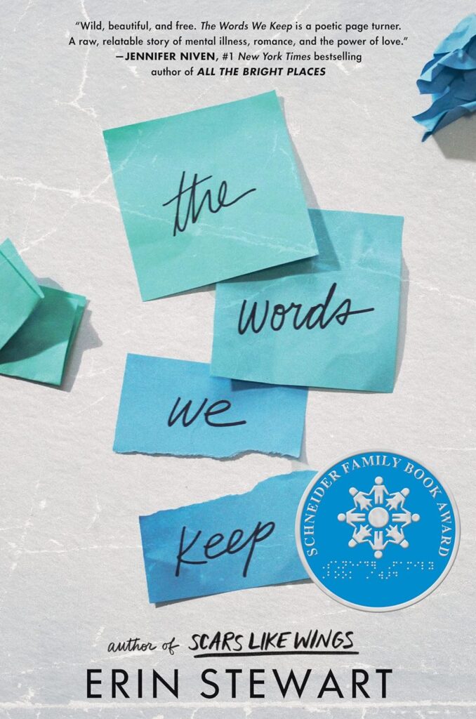 Cover of The Words We Keep by Erin Stewart