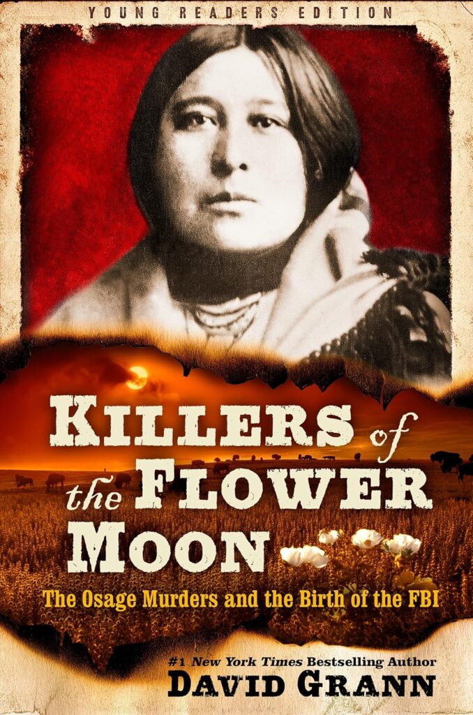 Cover of Killers of the Flower Moon by David Grann