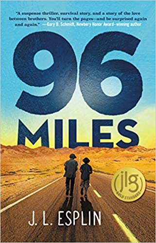 96 Miles book cover- books for 6th graders