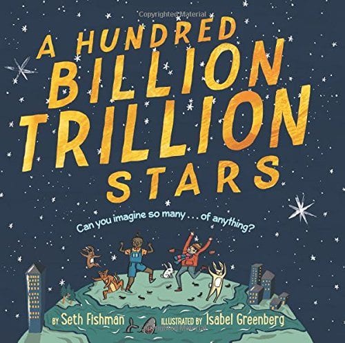 Book cover for A Hundred Billion Trillion Stars as an example of second grade books