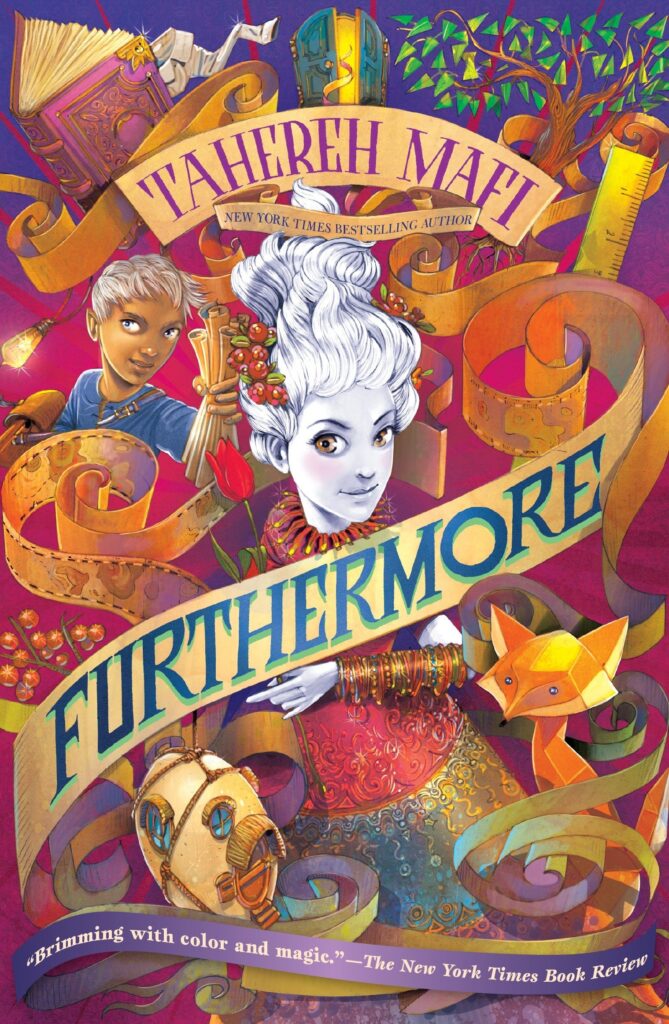 Book cover of 'Furthermore' by Tahereh Mafi