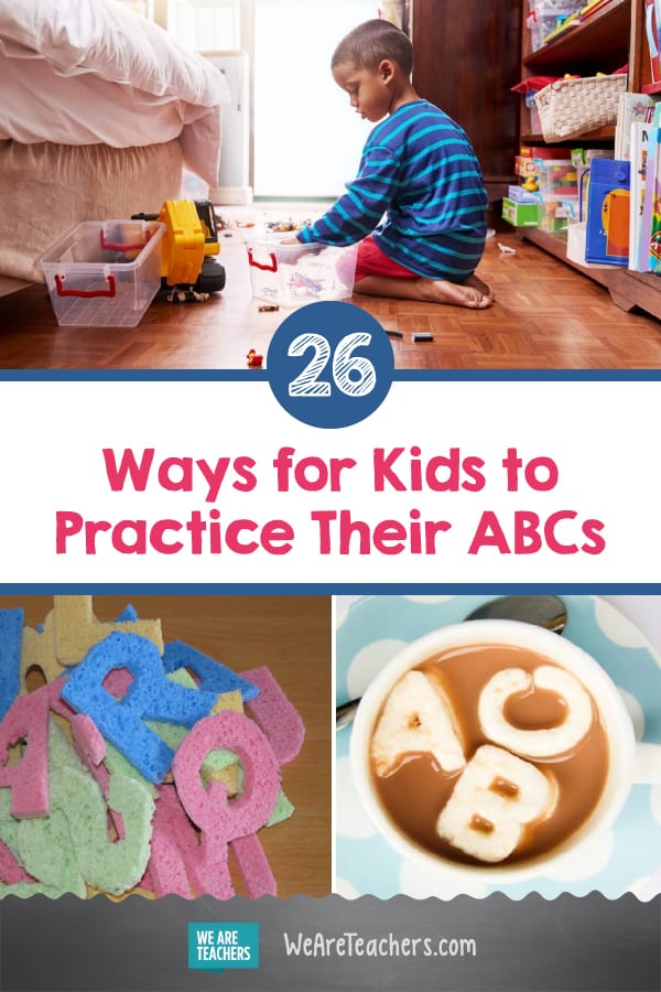 26 Fun, Easy Ways for Kids to Practice Their ABCs