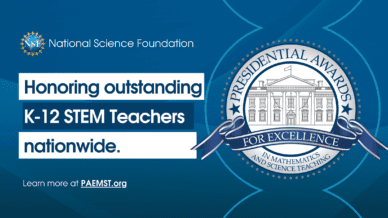 The Presidential Awards for Excellence in Mathematics and Science Teaching Header