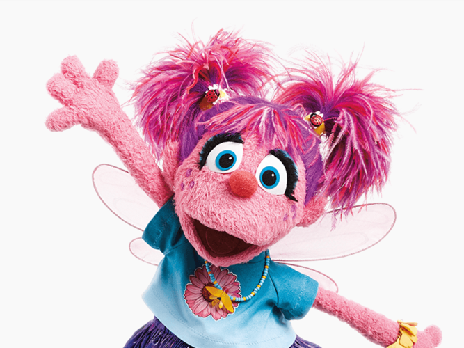Sesame Street character Abby Cadabby
