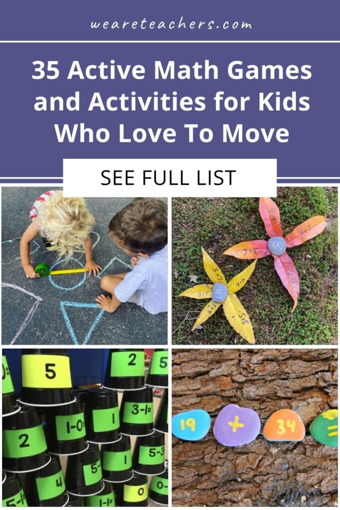 35 Active Math Games and Activities for Kids Who Love To Move