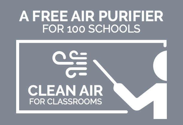Fellowes Air Giveaway Clean air for schools