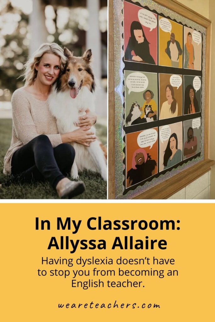Learn about educator Alyssa Allaire's impressive journey to become a teacher, including managing learning difficulties.
