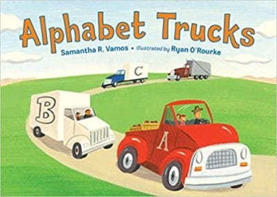 Book cover for Alphabet Trucks