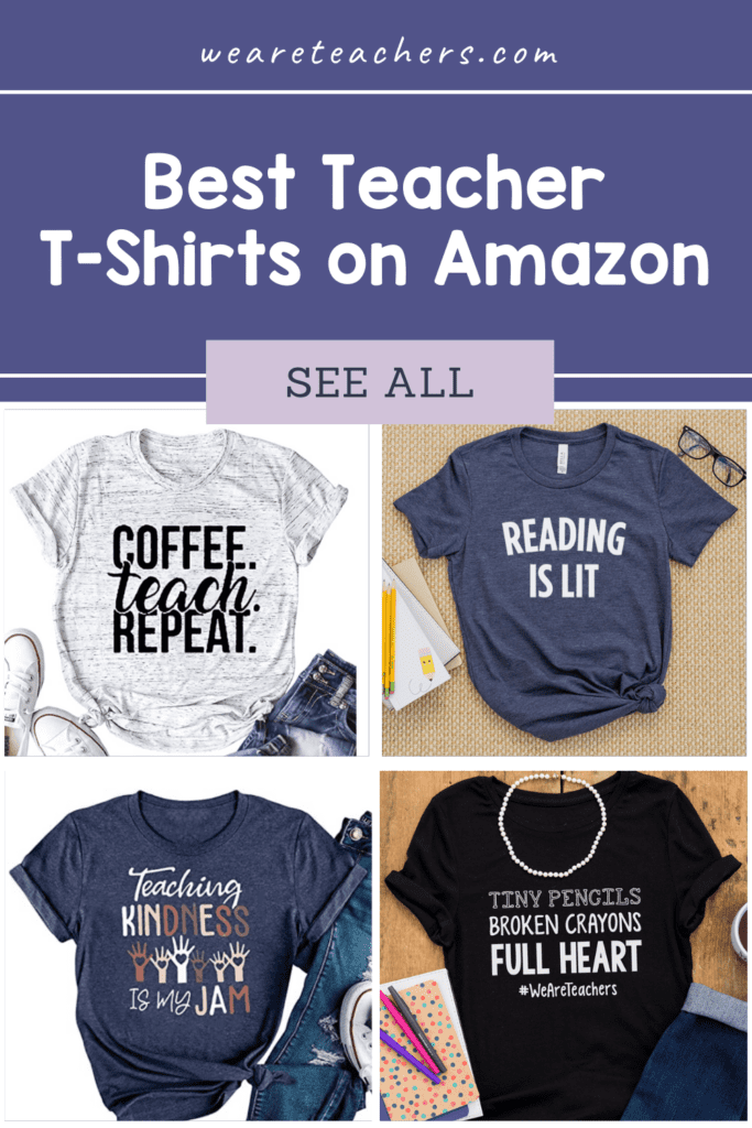 35 Awesome Teacher T-Shirts You Can Buy on Amazon