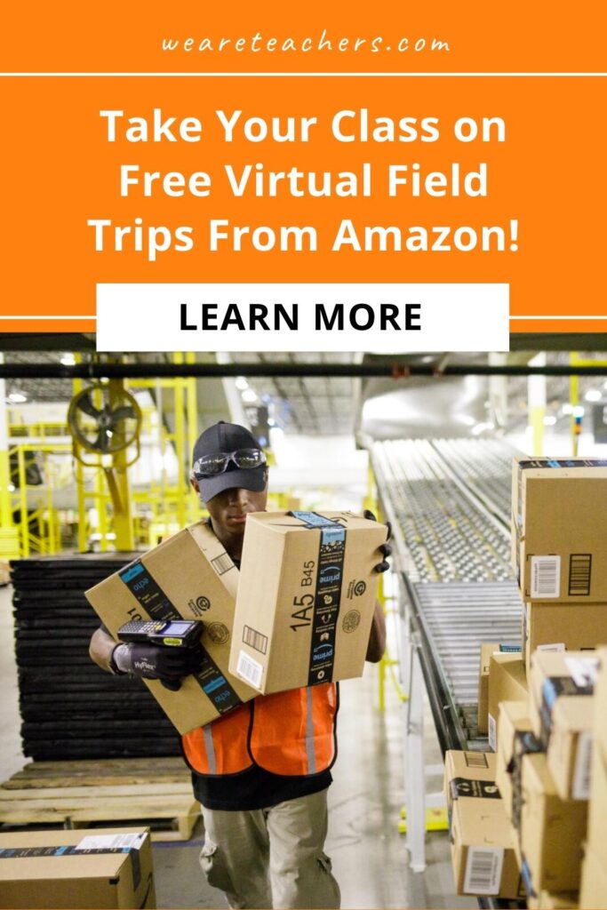 Explore the cloud, learn about space technology, or find out how packages get delivered so quickly with free Amazon virtual field trips!