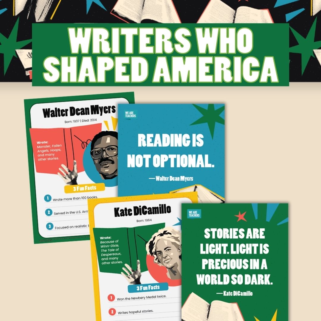 Images of the writers who shaped America.
