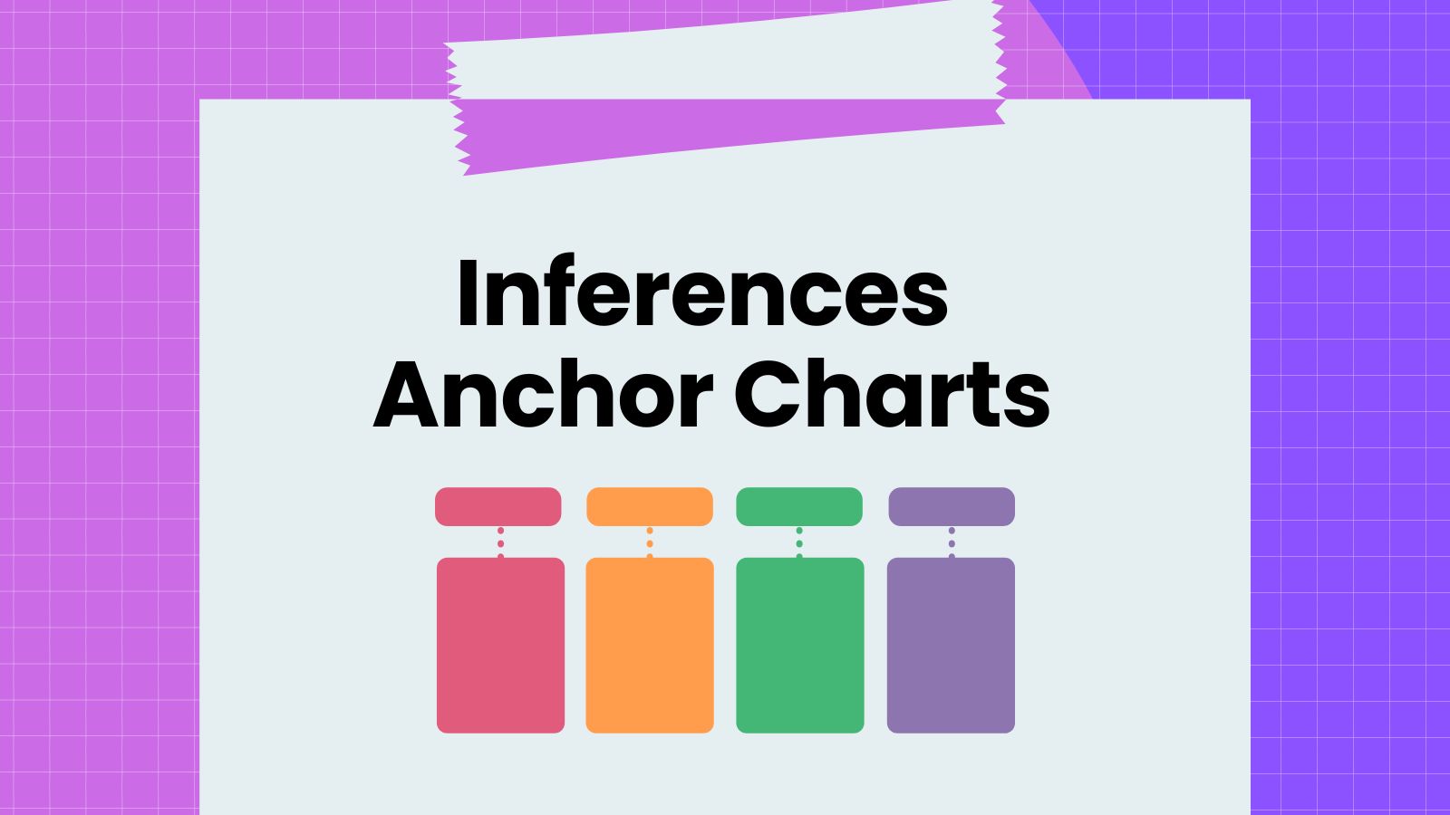 Inferences Anchor Charts