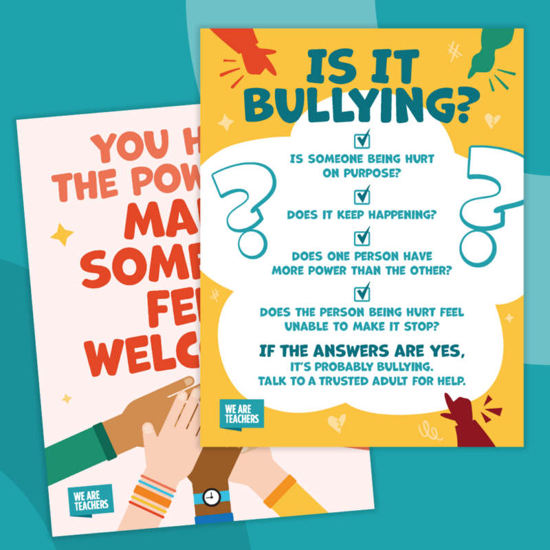 Anti Bullying Posters an image of a group of free printable anti bullying posters
