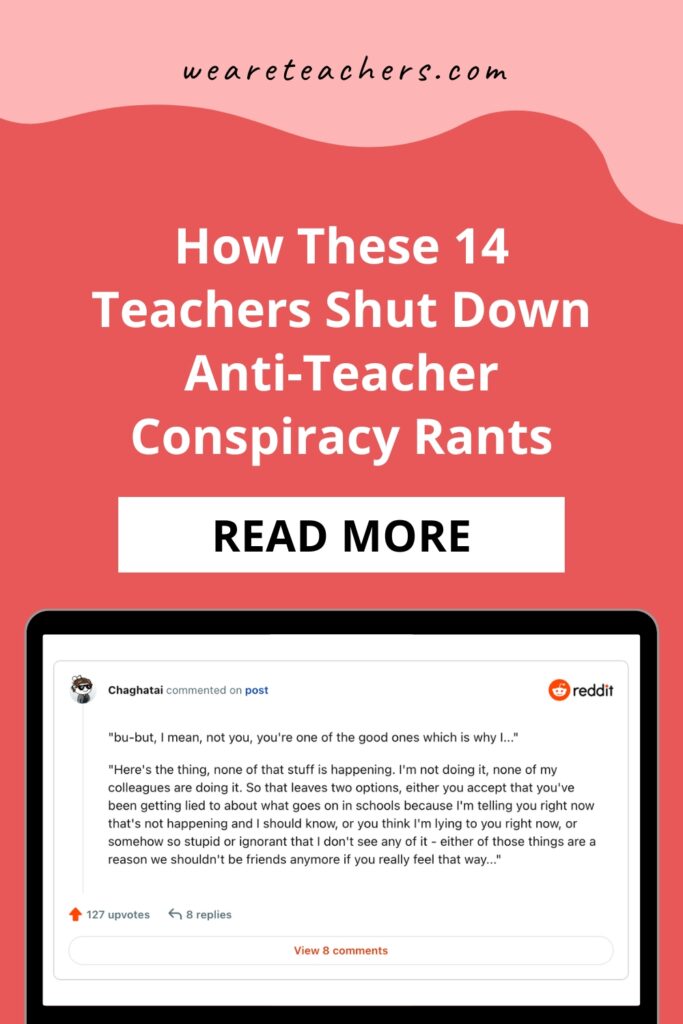 Trying to shut down anti-teacher rants can feel overwhelming and intimidating. But not for these teachers—check out their responses!